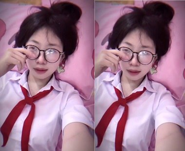 (VIET69) Em Kính Cận Thuần Khiết Bị Bạn Trai Train